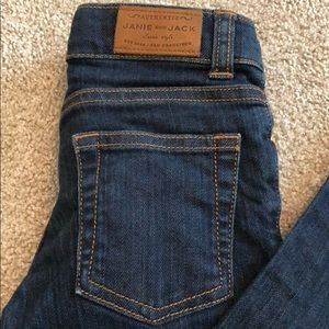 Janie and jack dark wash jeans